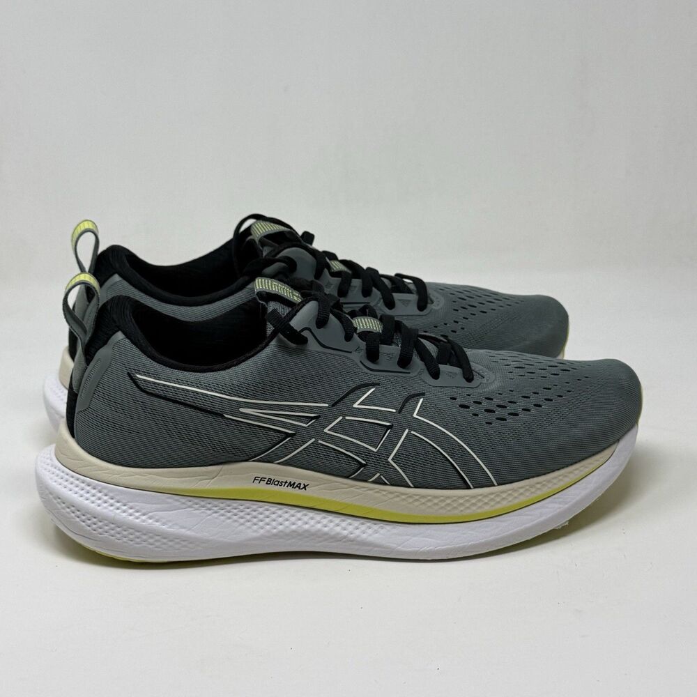 ASICS Glideride Max Sneakers Mens 11 Monument Blue Vanilla Running Shoes